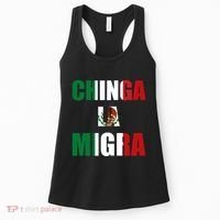 Chinga La Migra Pro Immigration Women's Tank Top thumb 0