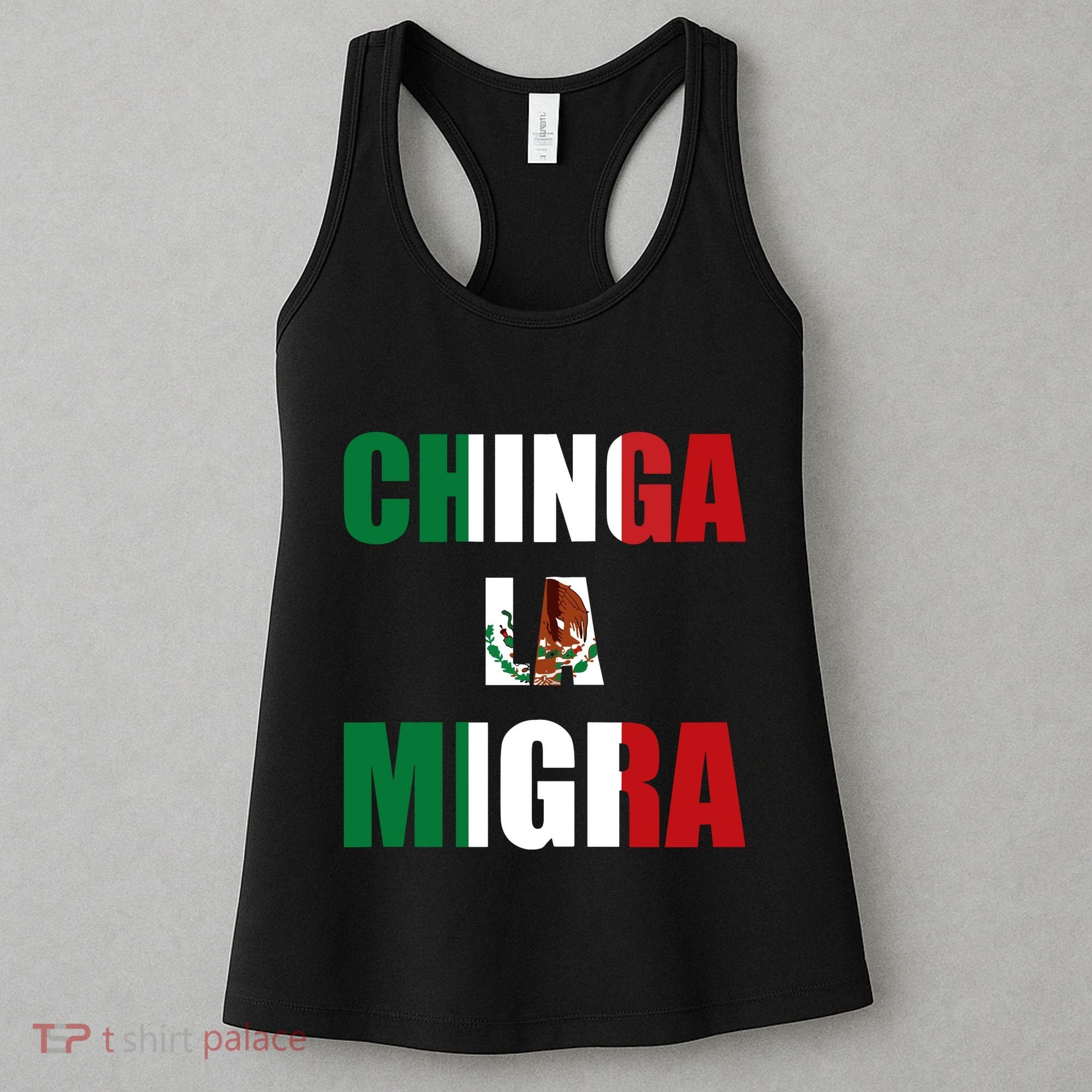 Chinga La Migra Pro Immigration Women's Tank Top
