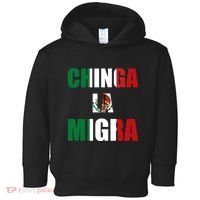 Chinga La Migra Pro Immigration Toddler Hoodie thumb 0