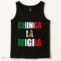 Chinga La Migra Pro Immigration Tank Top thumb 2