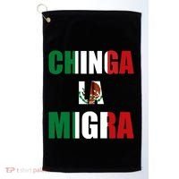 Chinga La Migra Pro Immigration Golf Towel thumb 0