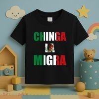 Chinga La Migra Pro Immigration Toddler T-Shirt thumb 3
