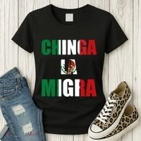 Chinga La Migra Pro Immigration Women's T-Shirt thumb 3