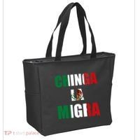 Chinga La Migra Pro Immigration Tote Bag thumb 2