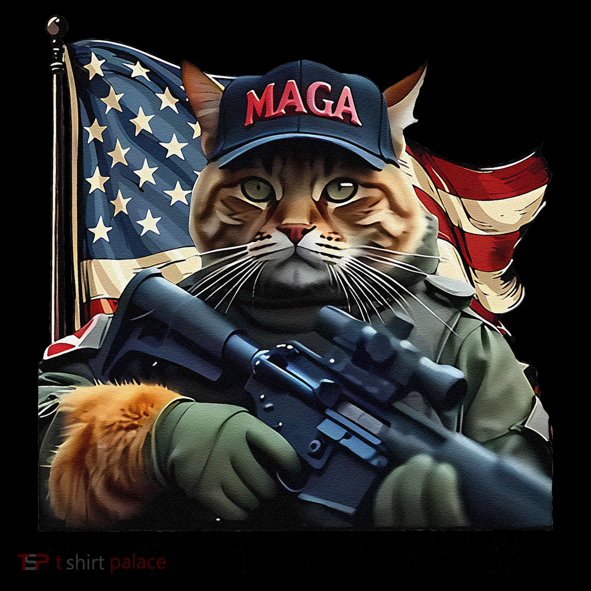 Cats Lives Matter Funny Trump 2024 Cat Maga Gift Coffee Mug