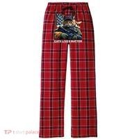 Cats Lives Matter Funny Trump 2024 Cat Maga Gift Women's Flannel Plaid Pajama Pants thumb 0