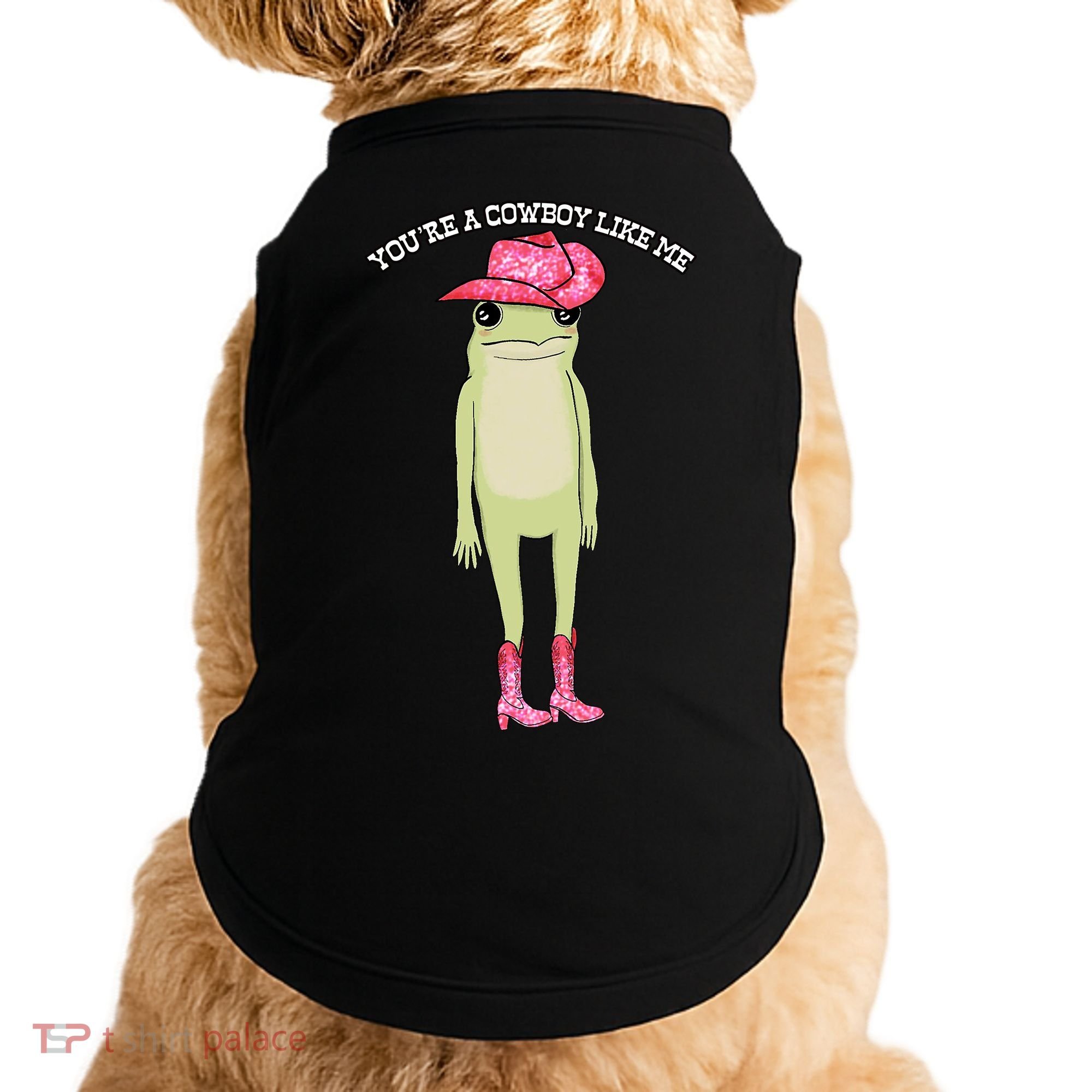 Cowboy Like Me Frog Doggie Tank