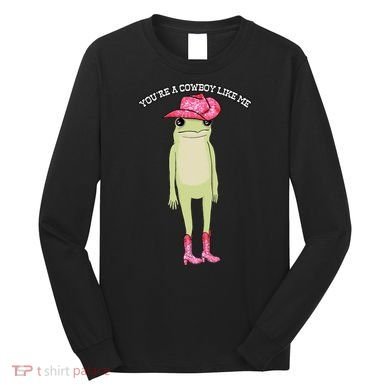 Cowboy Like Me Frog Long Sleeve Shirt