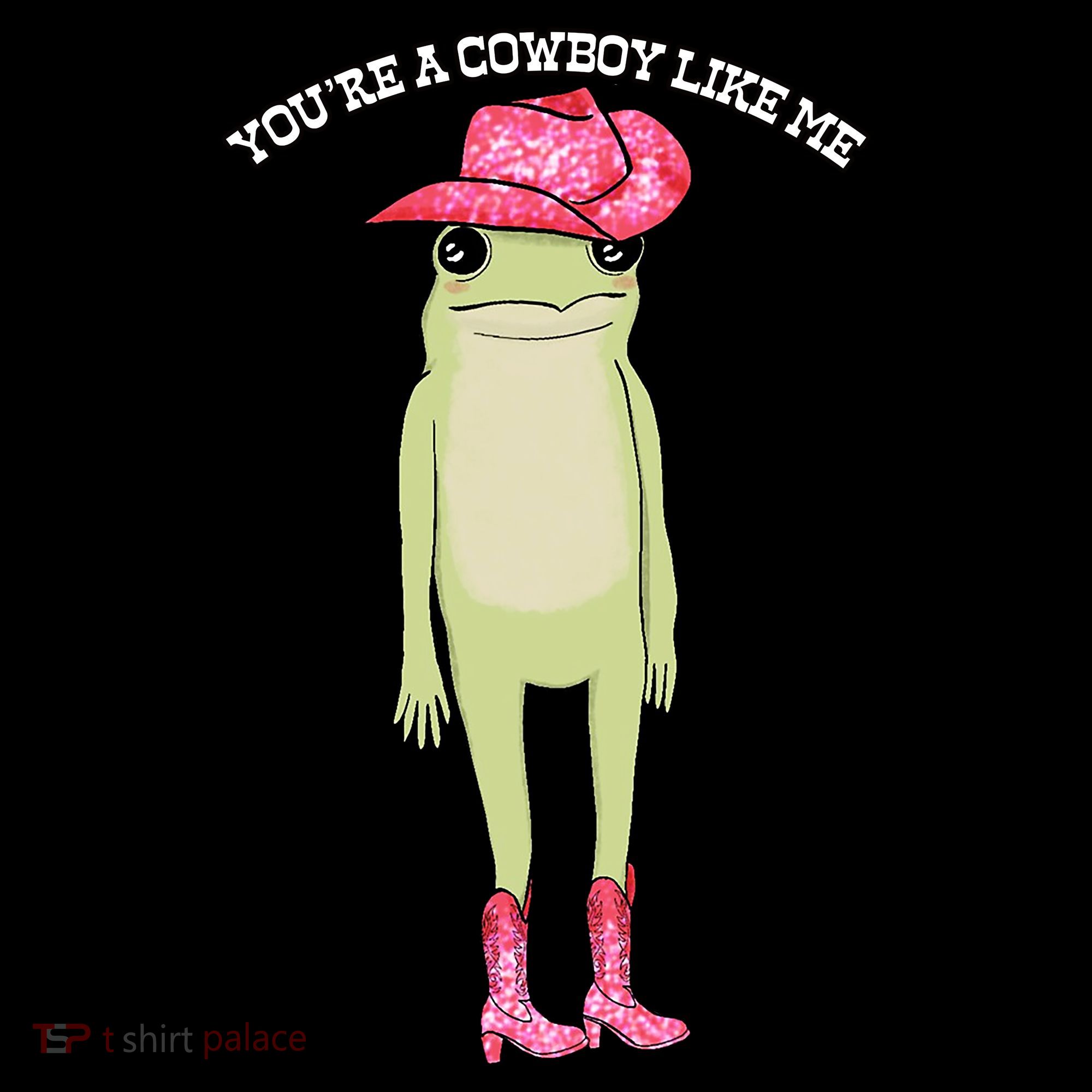 Cowboy Like Me Frog Apron