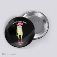 Cowboy Like Me Frog Button thumb 0