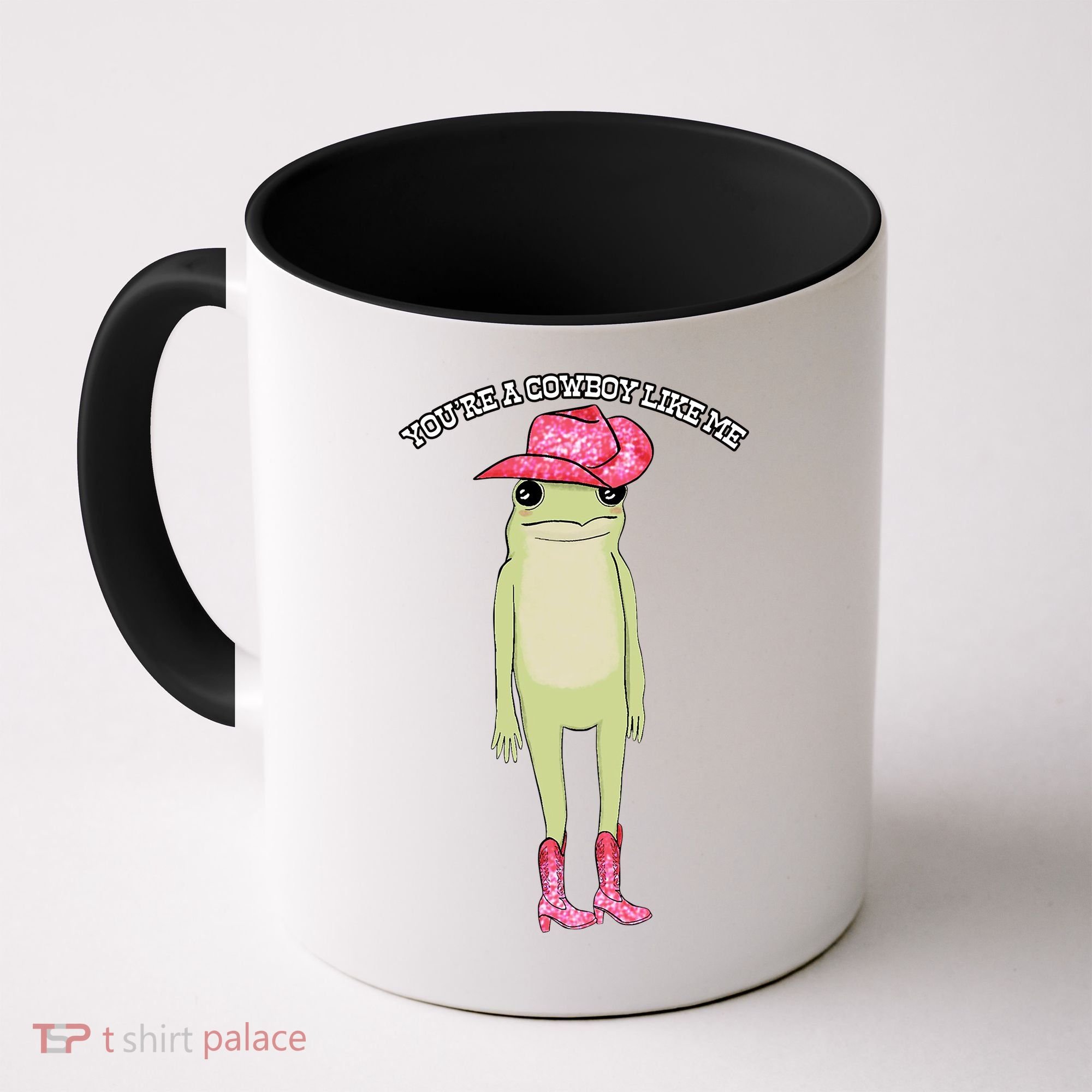 Cowboy Like Me Frog Coffee Mug
