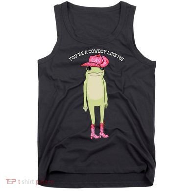 Cowboy Like Me Frog Tank Top