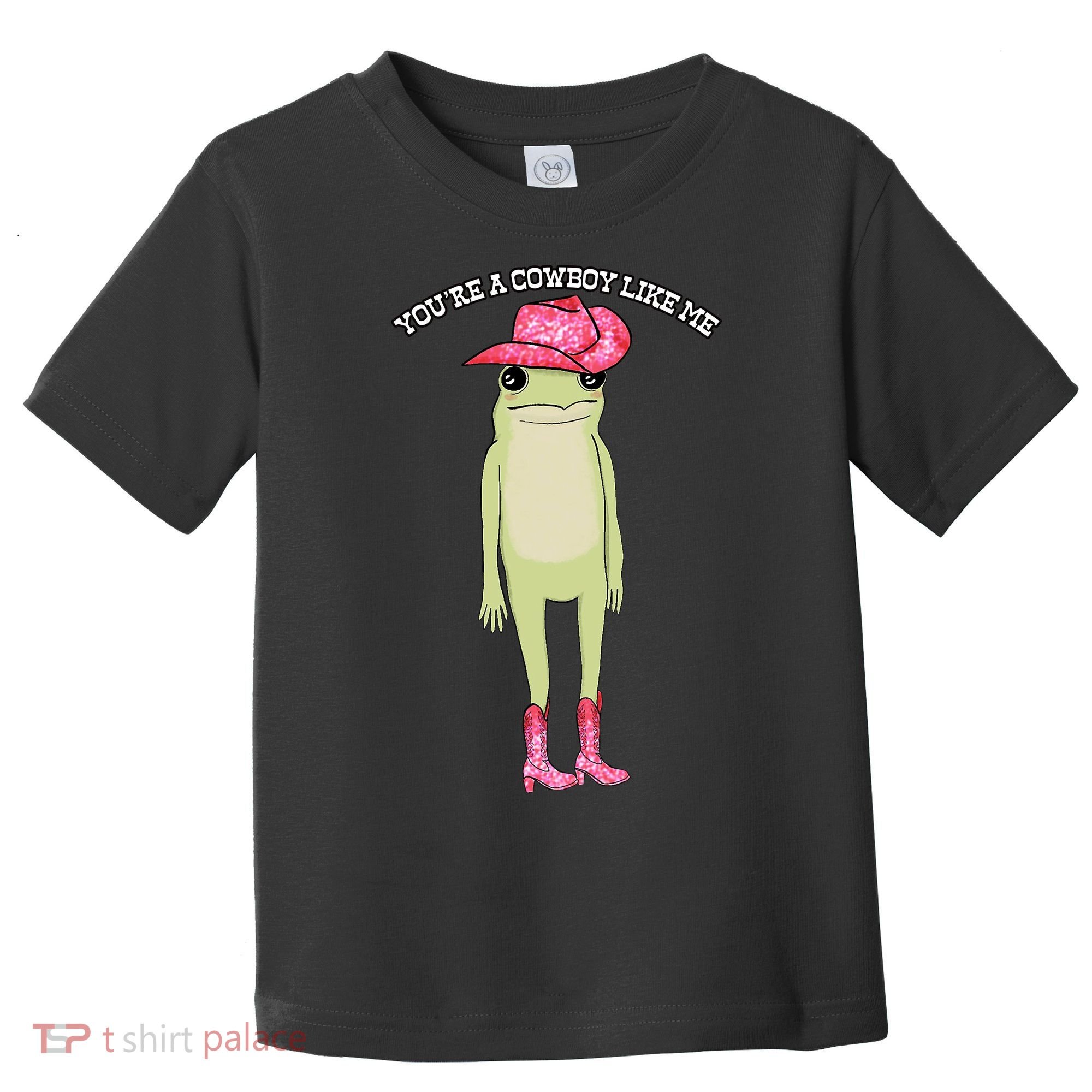 Cowboy Like Me Frog Toddler T-Shirt