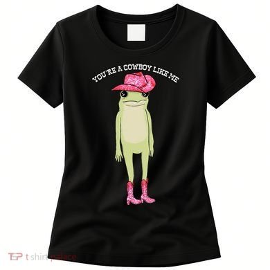 Cowboy Like Me Frog Women's T-Shirt