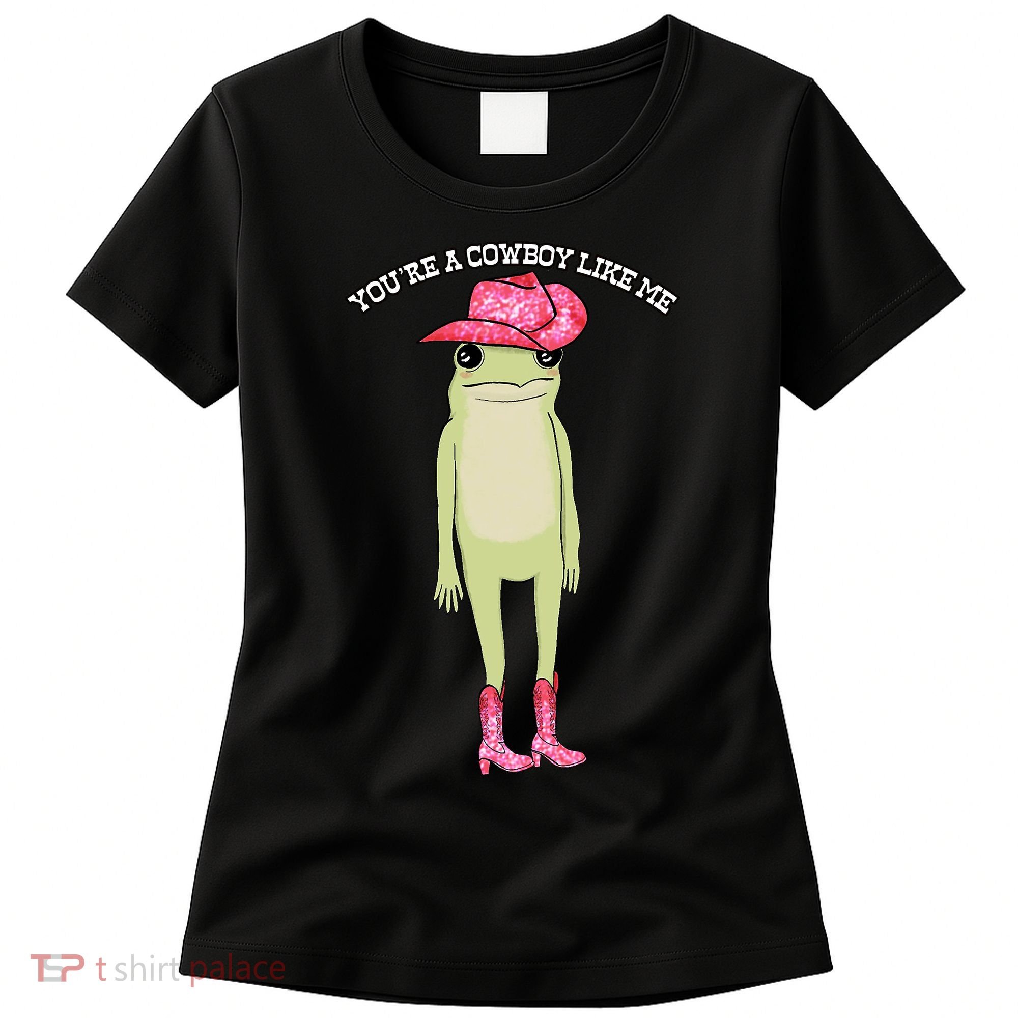 Cowboy Like Me Frog Women's T-Shirt