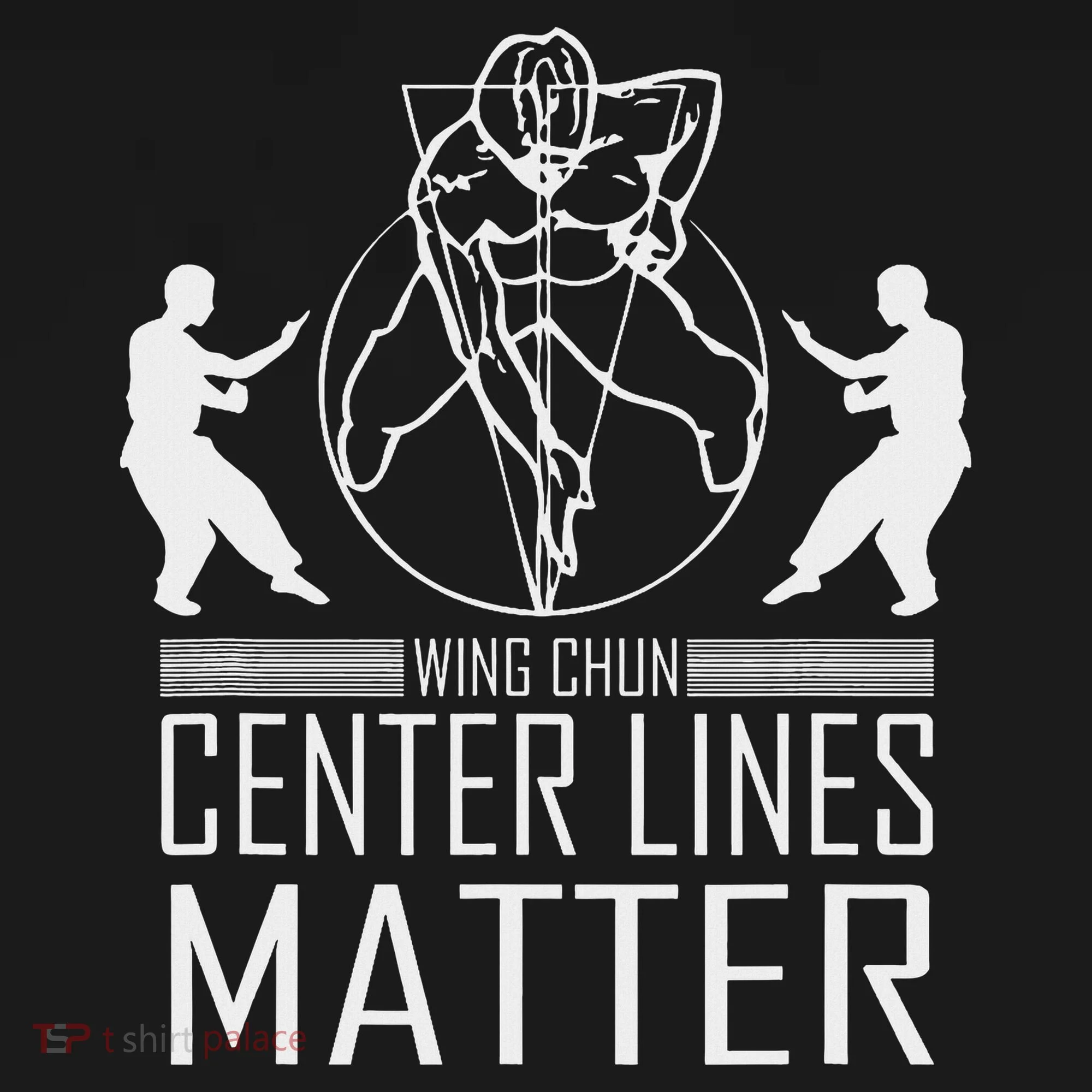 Center Lines Matter Wing Chun Women's Hoodie
