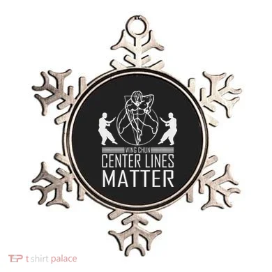 Center Lines Matter Wing Chun Ornament