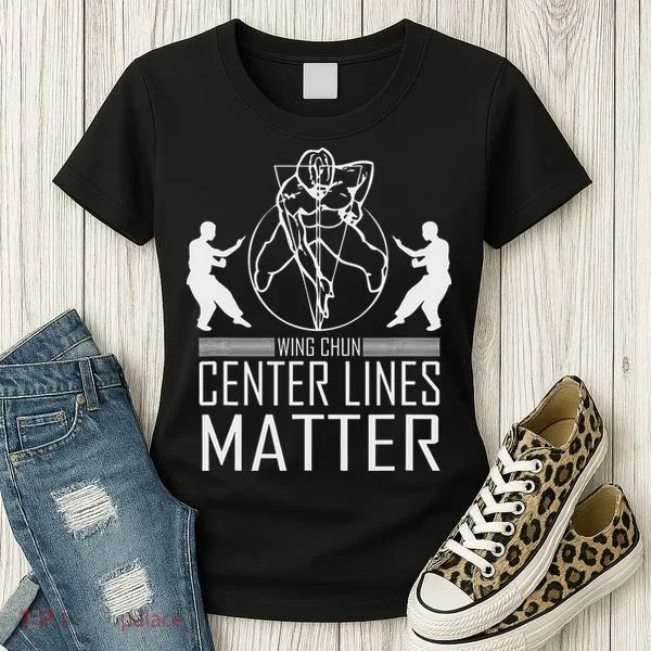Center Lines Matter Wing Chun Women's T-Shirt