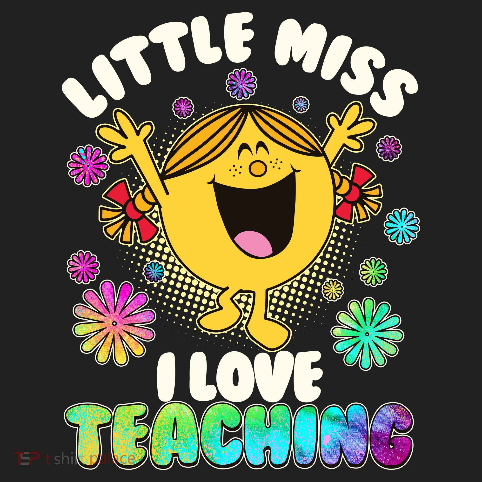 Cute Little Miss I Love Teaching Women's Sweatshirt