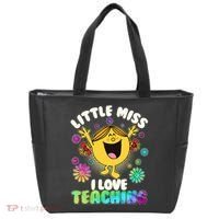 Cute Little Miss I Love Teaching Tote Bag thumb 0