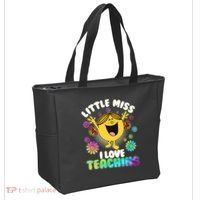 Cute Little Miss I Love Teaching Tote Bag thumb 2