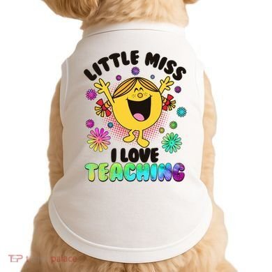 Cute Little Miss I Love Teaching Doggie Tank