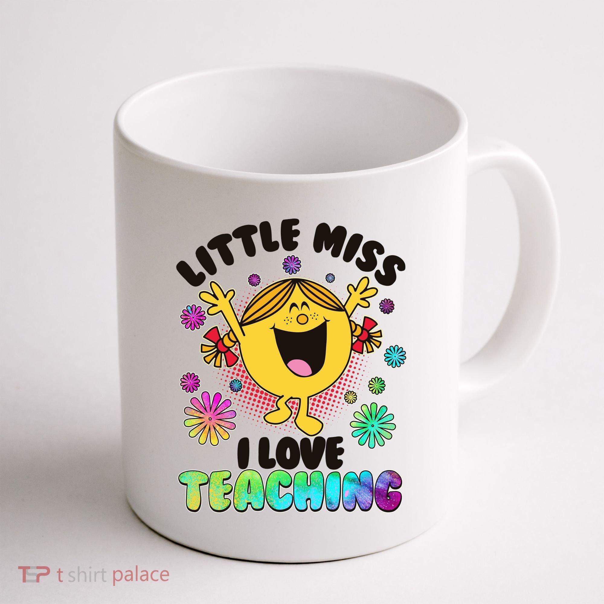 Cute Little Miss I Love Teaching Coffee Mug