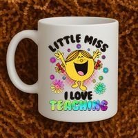 Cute Little Miss I Love Teaching Coffee Mug thumb 2