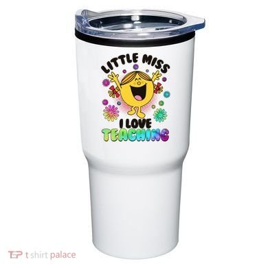 Cute Little Miss I Love Teaching Tumbler