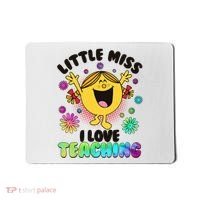 Cute Little Miss I Love Teaching Mousepad thumb 0