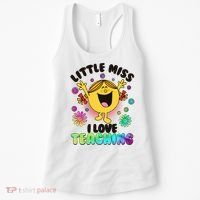 Cute Little Miss I Love Teaching Women's Tank Top thumb 0