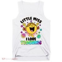 Cute Little Miss I Love Teaching Tank Top thumb 0