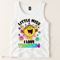 Cute Little Miss I Love Teaching Tank Top thumb 2