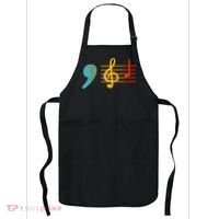 Comma La Music Notes Kamala Harris Music Teacher Elections Apron thumb 0
