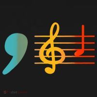 Comma La Music Notes Kamala Harris Music Teacher Elections Ornament thumb 1