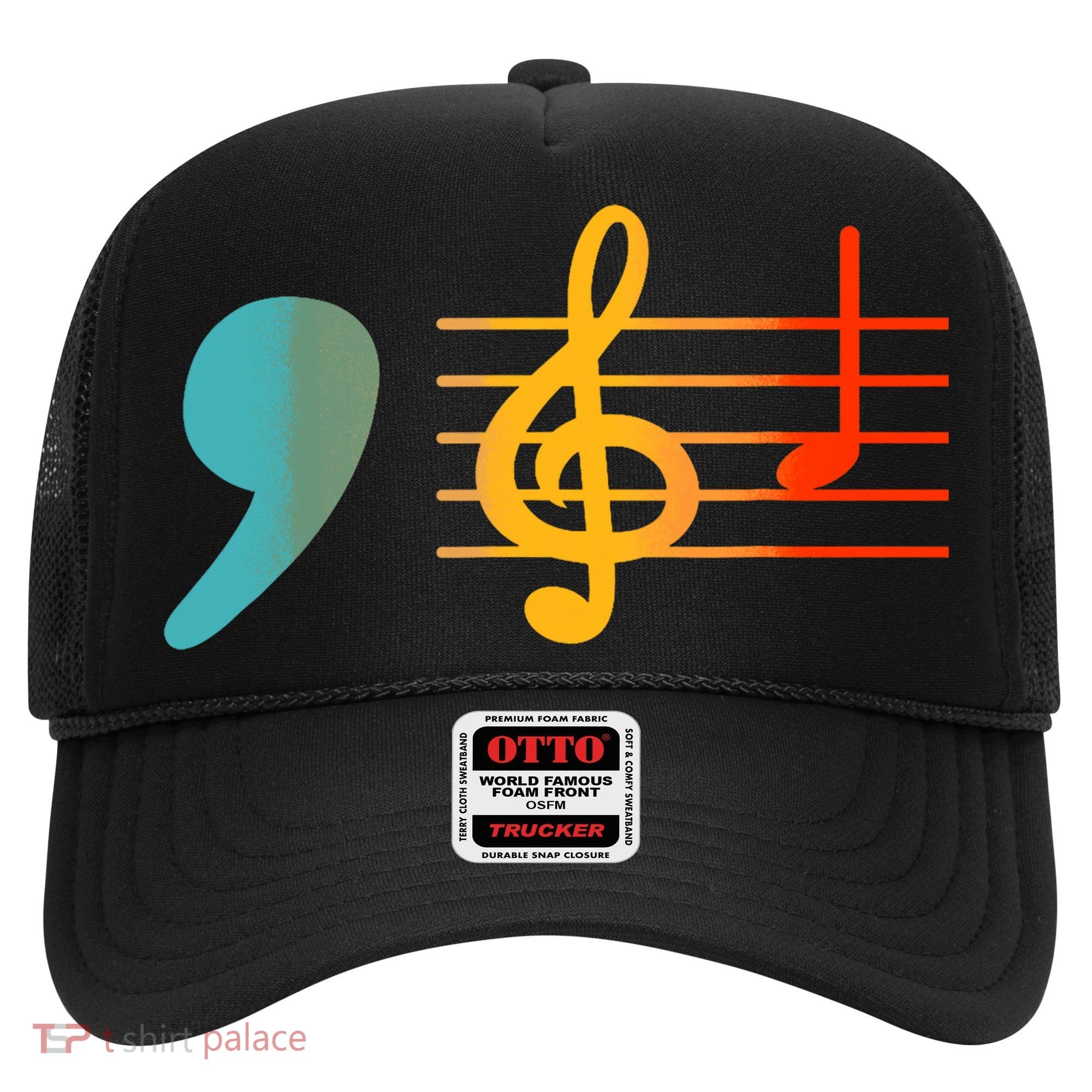 Comma La Music Notes Kamala Harris Music Teacher Elections Hat