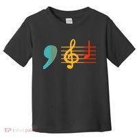 Comma La Music Notes Kamala Harris Music Teacher Elections Toddler T-Shirt thumb 0