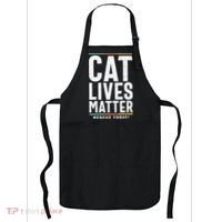 Cat Lives Matter Funny Cat Lovers Apron thumb 0