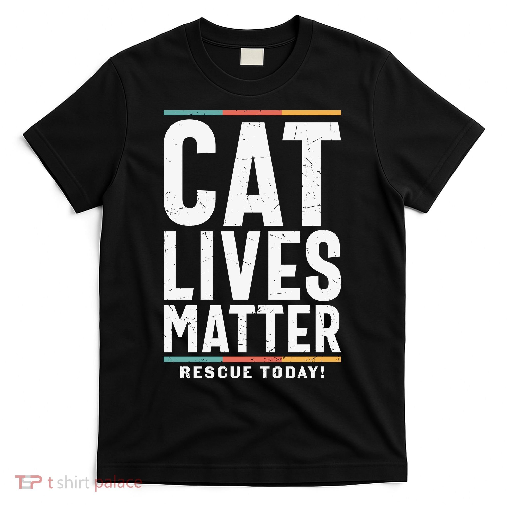 Cat Lives Matter Funny Cat Lovers T-Shirt