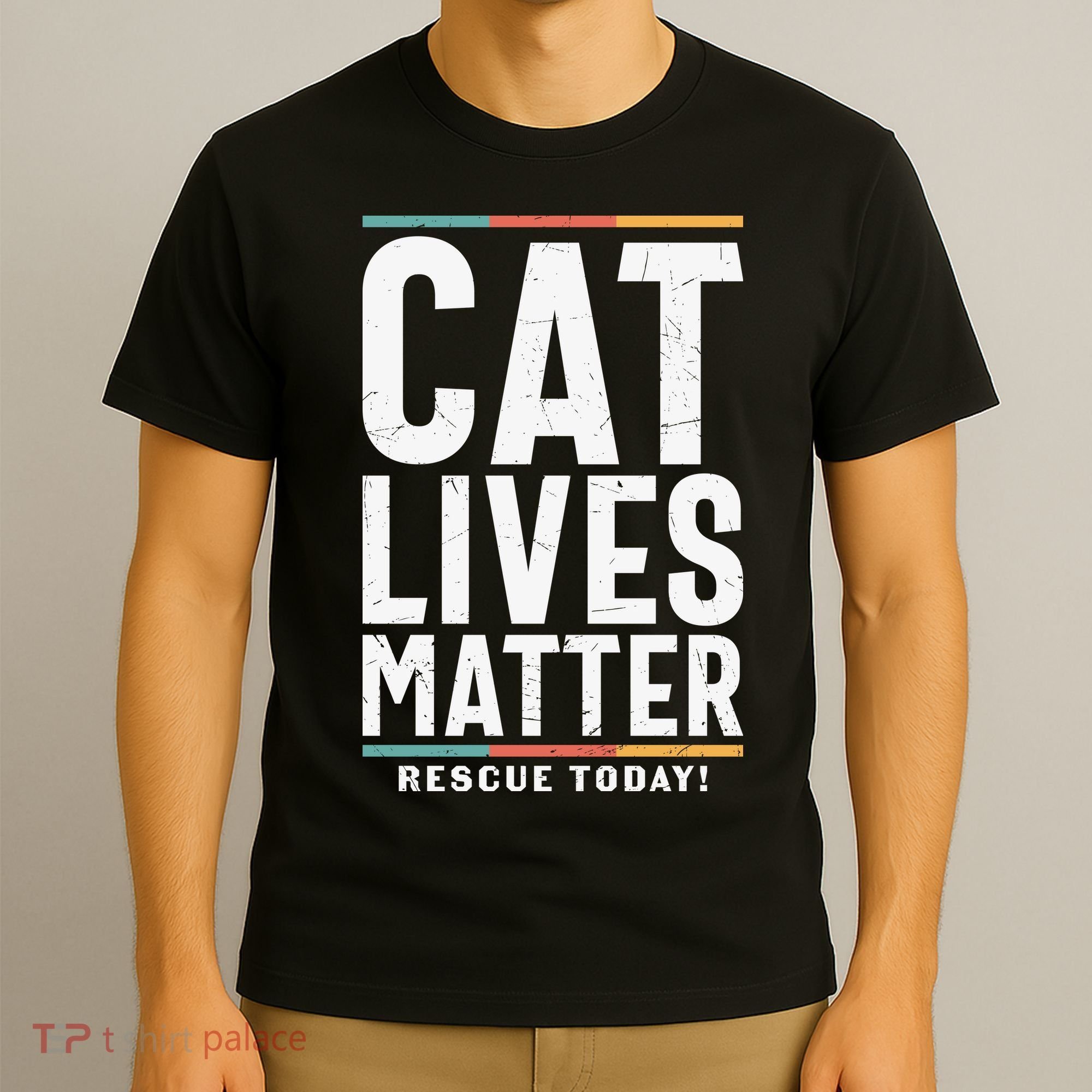 Cat Lives Matter Funny Cat Lovers T-Shirt