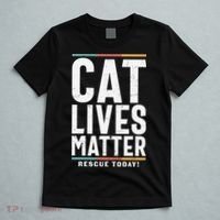 Cat Lives Matter Funny Cat Lovers T-Shirt thumb 5