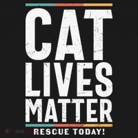 Cat Lives Matter Funny Cat Lovers Kids Long Sleeve Shirt thumb 2