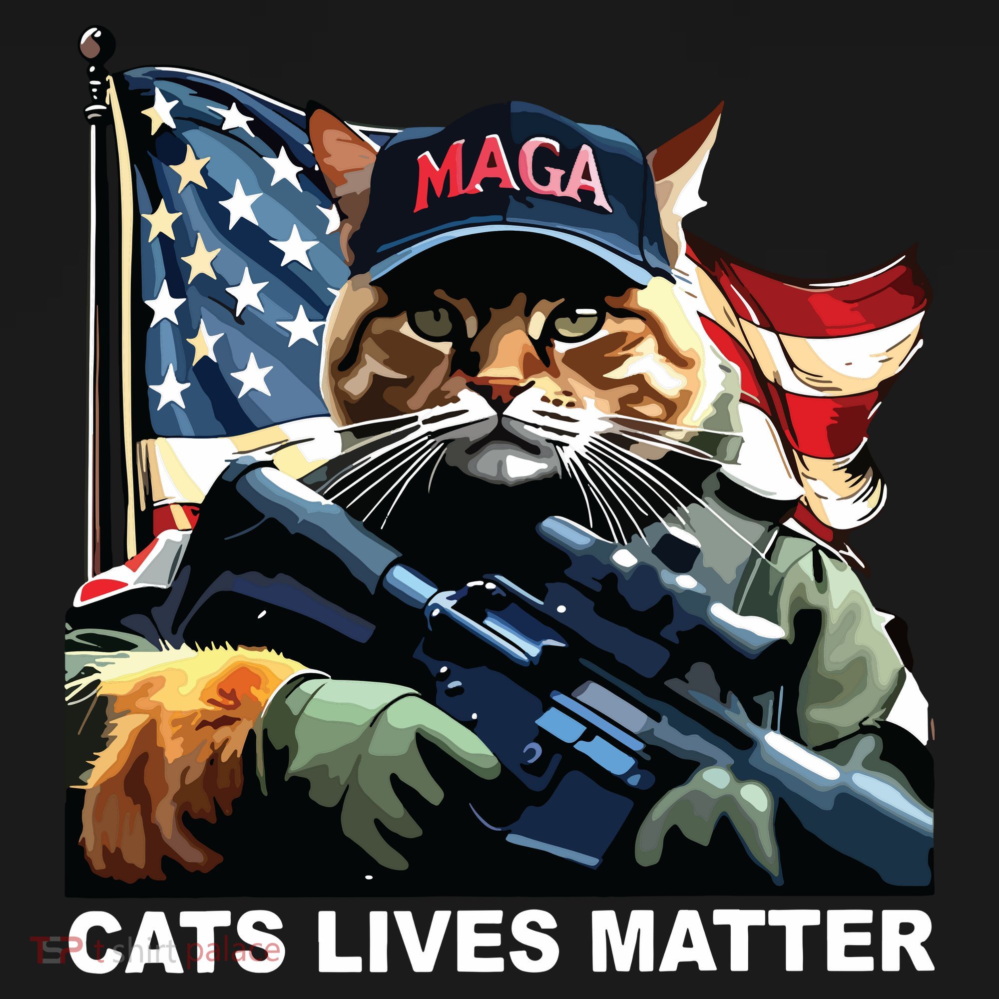 Cats Lives Matter Doggie Tank