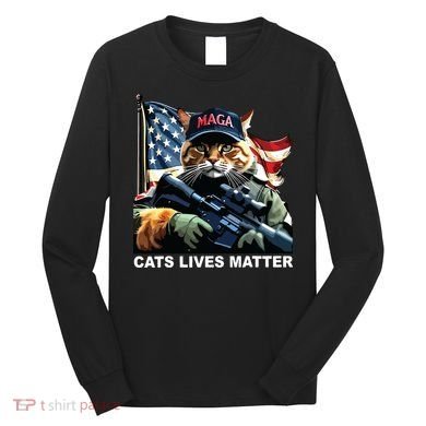 Cats Lives Matter Long Sleeve Shirt