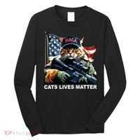 Cats Lives Matter Long Sleeve Shirt thumb 0