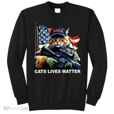 Cats Lives Matter Sweatshirt