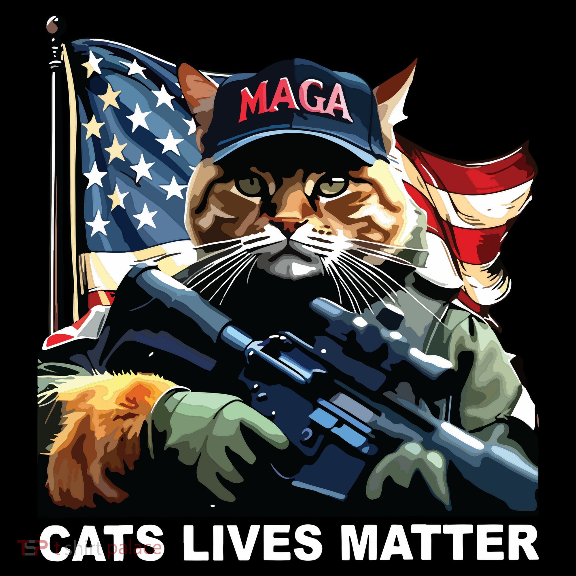 Cats Lives Matter Backpack