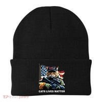 Cats Lives Matter Beanie thumb 0