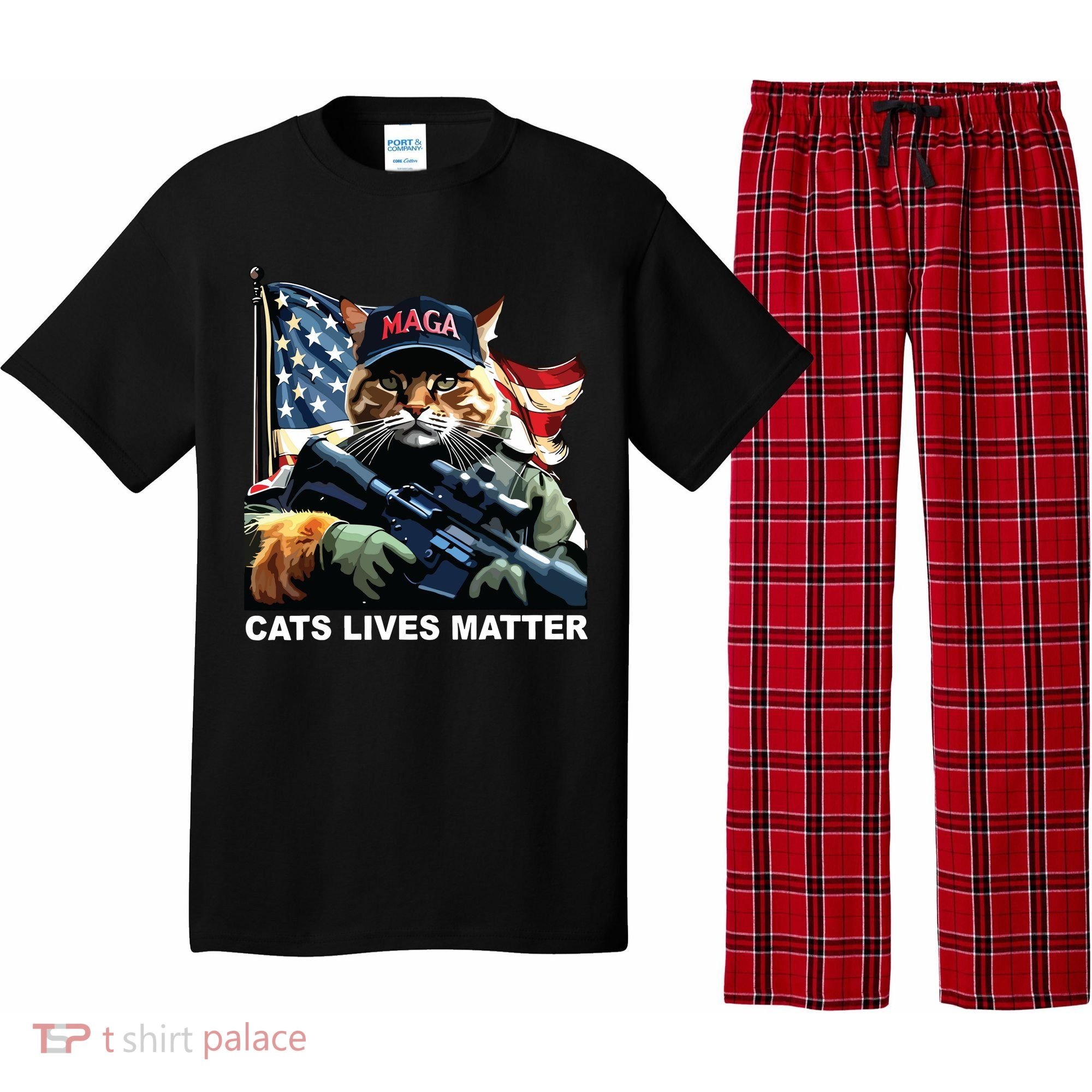 Cats Lives Matter Pajama Set