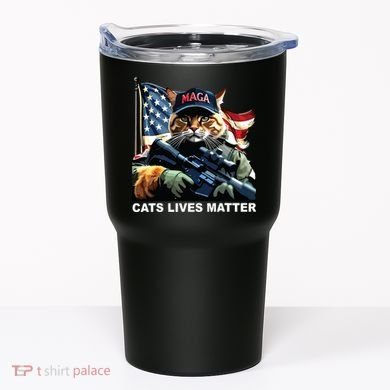 Cats Lives Matter Tumbler